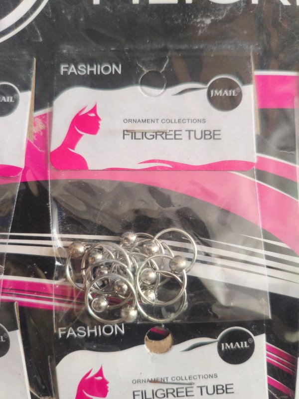 Fashion Jmail Filigree tube cz-4